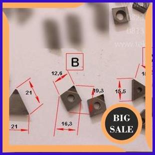 parts Betel Diamond PCD Pahat Bubut Diamond Pahat Bubut Alumunium n Tembaga 1F3B23