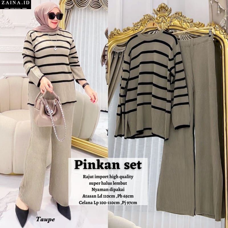 Pinkan set by Zaina.id
