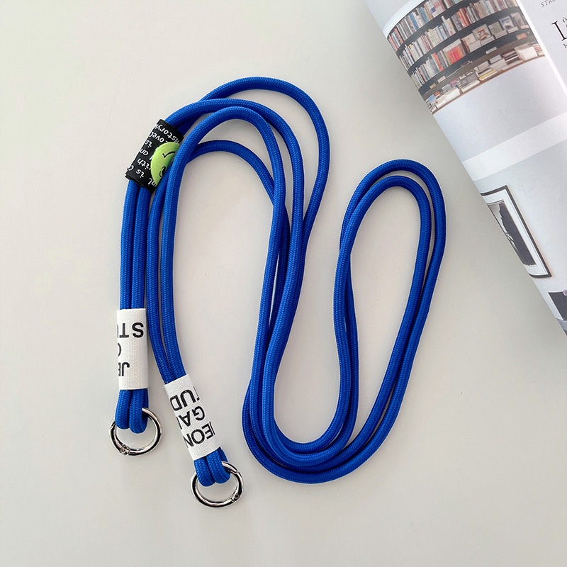 Ins 6warna Universal Crossbody Phone Lanyards Adjustable Mobile Phone Strap Lanyard Tali Leher Untuk Ponsel Tali Kabel Gantung AT0220