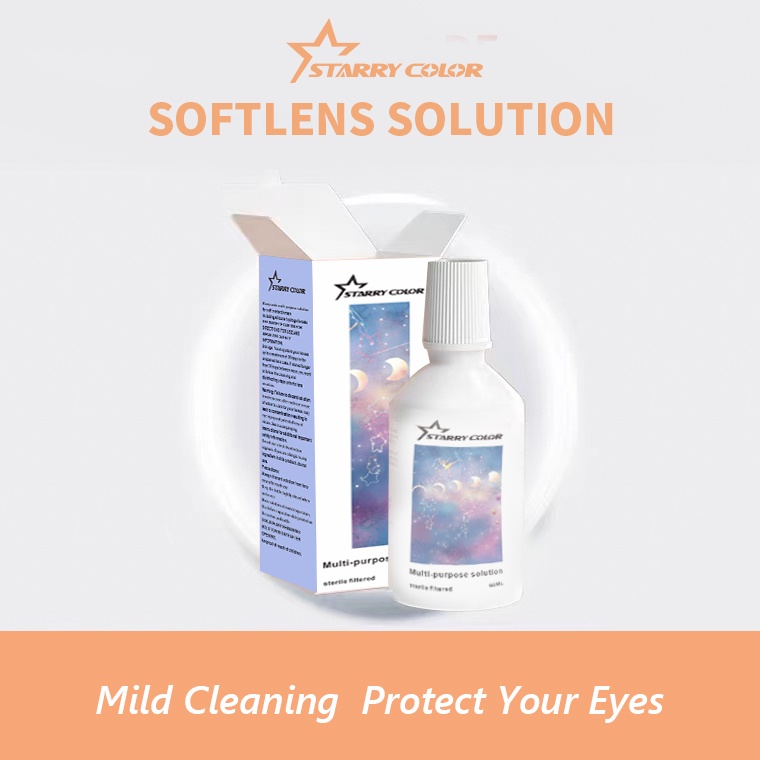 Cairan Air Soflens / Air Pembersih Softlens Solution 60ml