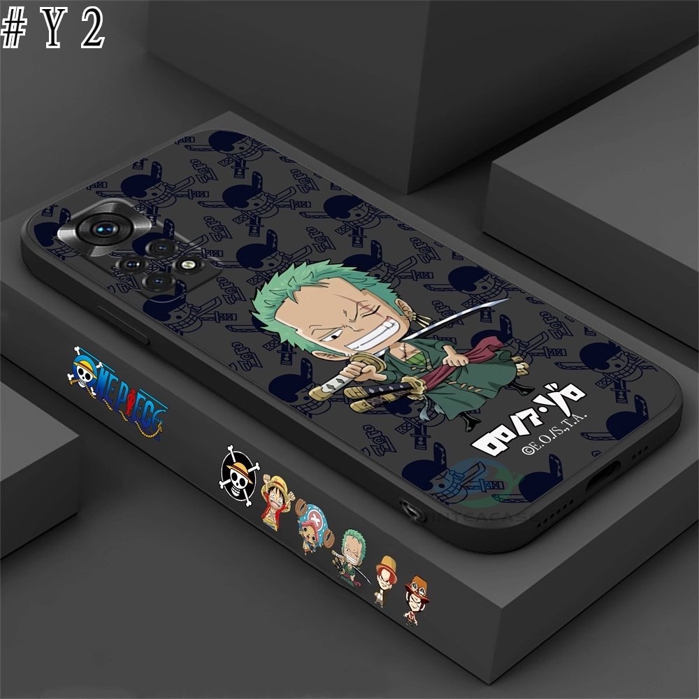 One Piece Zoro Dan Chopper Case Kompatibel Untuk Iphone14 Pro Max 14Pro 13ProMax 12 12ProMax 11 11Pro 11ProMax Soft Silicone Phone Cover