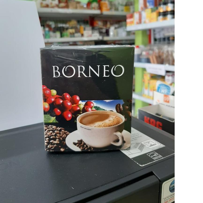 

♥ Kopi Borneo Premium Blend Coffee 1 box isi 5sachet ☼