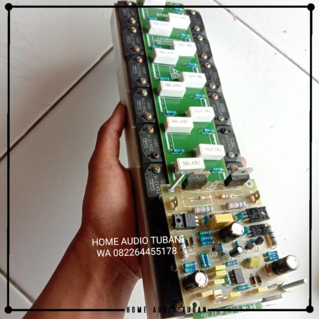 Kit Driver Amplifier SIAP PAKAI SOCL 506 TEF 1600 WATT