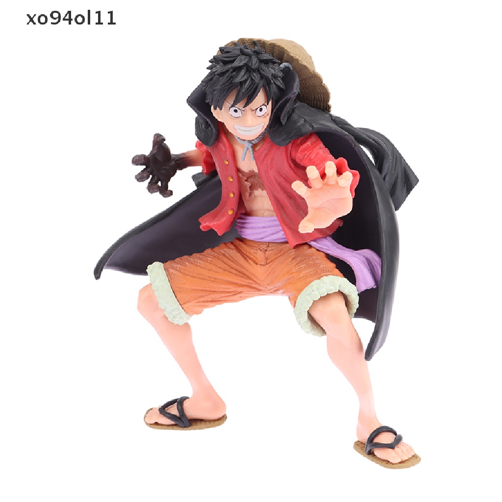 Xo 19cm One Piece Anime Action Figure Monkey.D.luffy Hand Made Mainan Peripherals OL