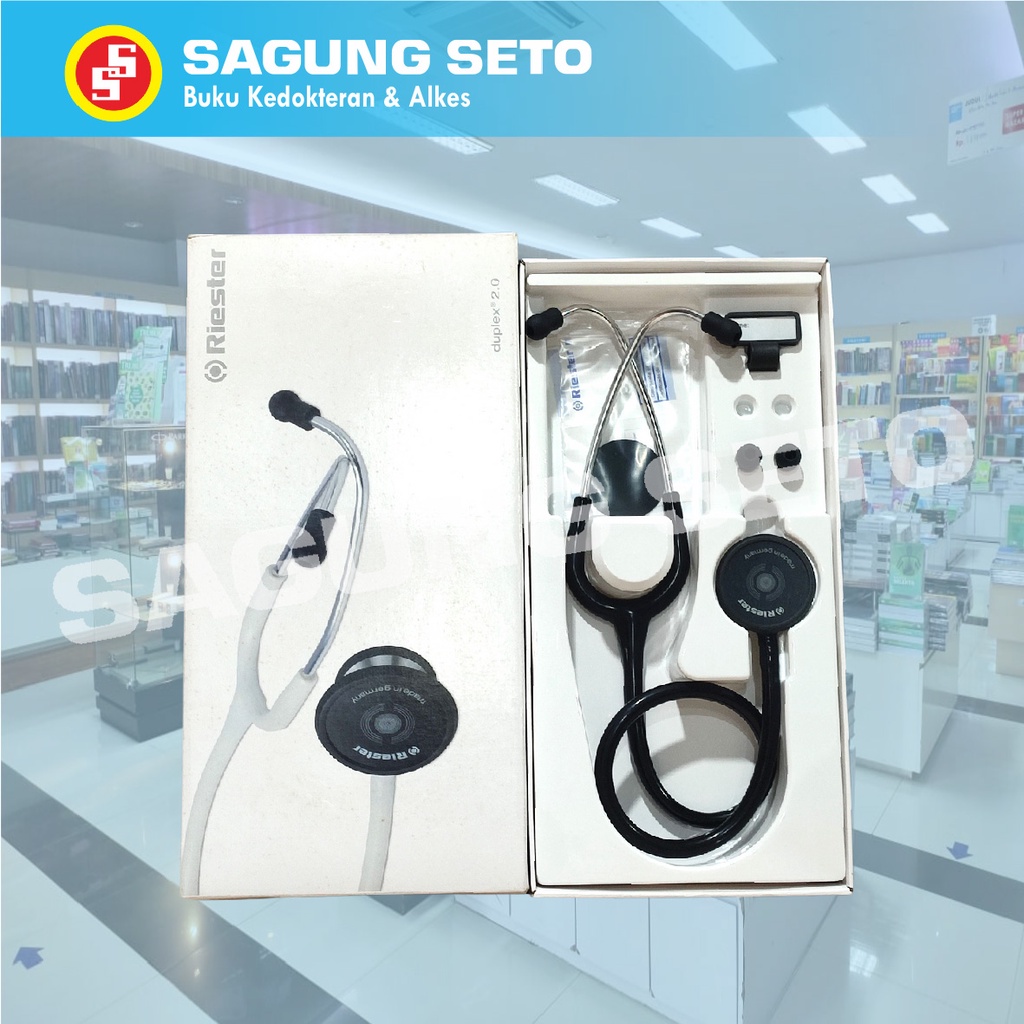 STETHOSCOPE RIESTER HITAM DUPLEX 2.0 4210-01