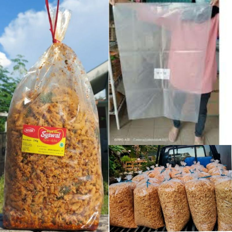 Kantong Plastik Tempat Kerupuk Krupuk Kedap Udara Bungkus Plastik Keripik Kantong Pelastik Kripik Te