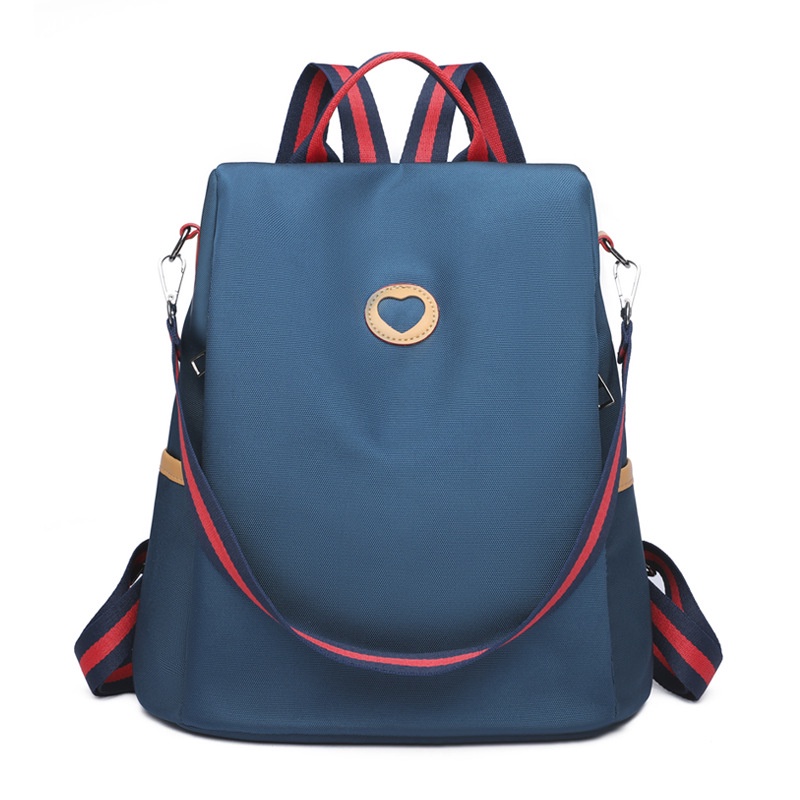 TAS RANSEL WANITA REMAJA KEKINIAN BRANDED BATAM FASHION PREMIUM KOREA ANTI AIR BIRU IMPORT BACKPACK SEKOLAH YURIKA TA727B2 PUNGGUNG KULIAH KERJA GENDONG