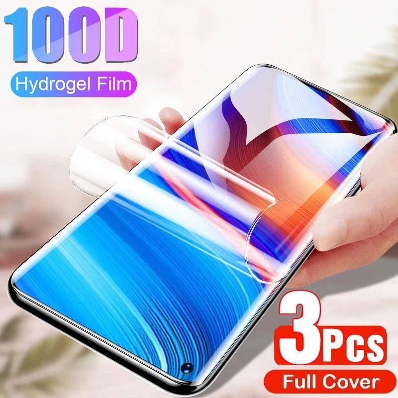 3pcs film Hydrogel Untuk OPPO Reno 87 5 Lite 8Z 7Z film Pelindung Layar Untuk OPPO Find X5 Pro X3 X2 Lite film Pelindung