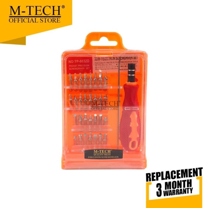 M-Tech Obeng Set Komplit 32 in 1