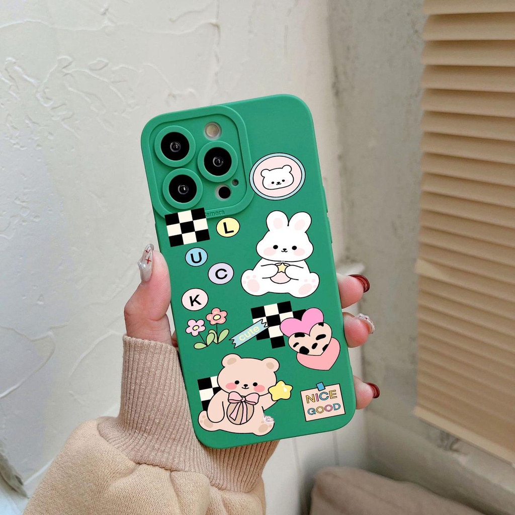 Softcase Casing Cantik CC36 for Xiaomi Redmi A1 A1+ 4A 4 4X 5 5A 5+ 6 6A 7 8 9 Prime 9A 9i 9C 9T 10 10C 10T 11 12 Lite S2 Ultra Note 5A Pro 10s 11 11s 11T 12 12T Poco C40 F3 F4 K40 M3 M4 M5 X3 GT NFC 5G