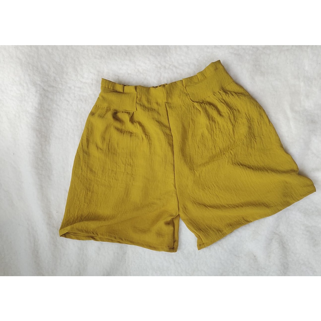 celana pendek rufflle hotpants airflow 40-60kg