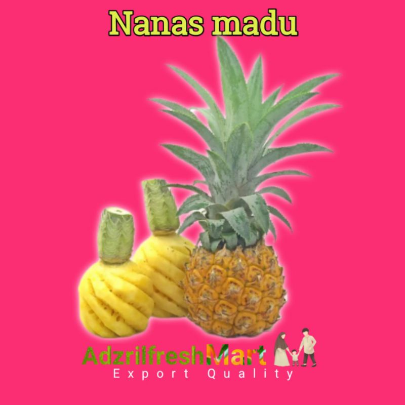 

BUAH NANAS MADU DIKUPAS ATAU NON KUPAS