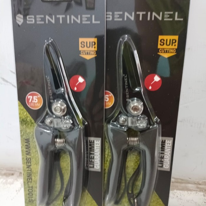 Sentinel Gunting Potong Dahan 7,5" 185mm Japanese Pruning Shear 7,5 inch Alat Gunting Dahan Ranting 