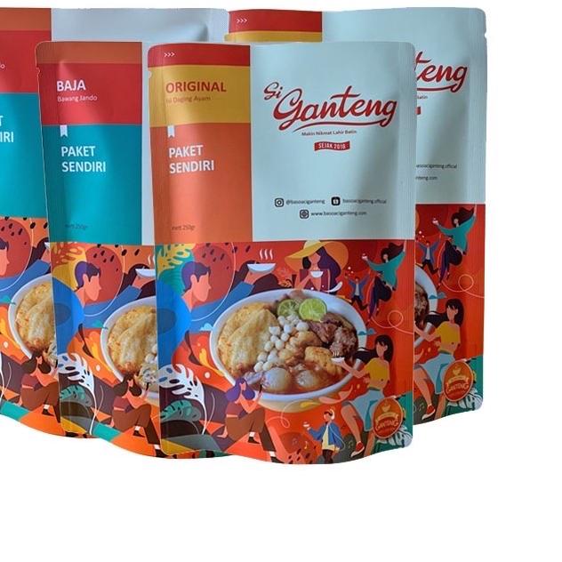 

❀ Baso Aci Ganteng Combo 6 (2 Paket Sendiri Ori & 2 Paket Sendiri Baja) ♕