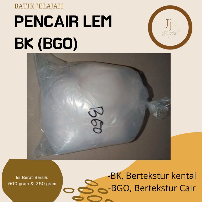 Paket Lem Kain Prodo BK dan BGO/Paket Lem Kain Prodo