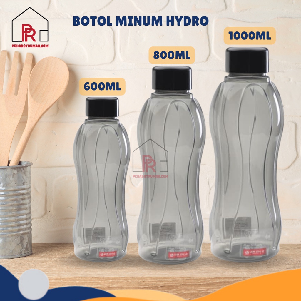 Botol Minum Plastik Hydro Premium  / Water Bottle / Tempat Minum Anak Sekolah Kerja