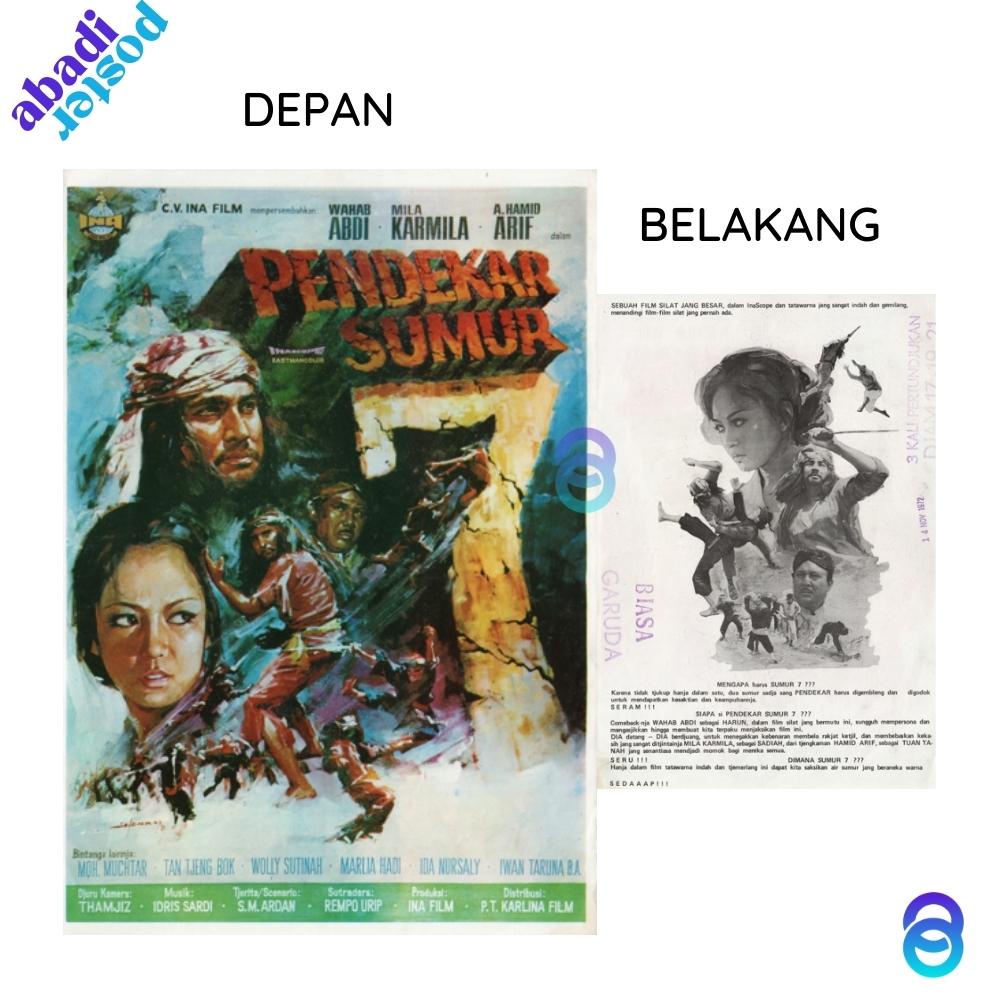 poster film lawas 7 pendekar sumur