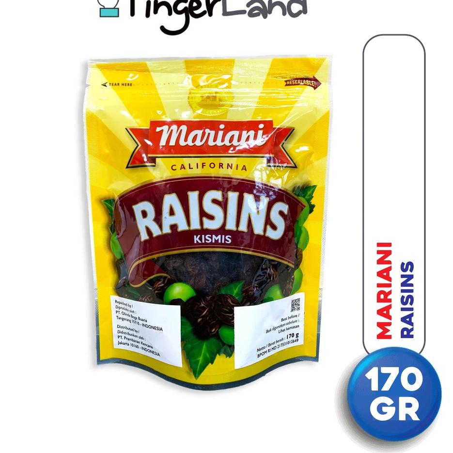 

Bagus Dipakai MARIANI Raisins 170 gram Kismis L9S^