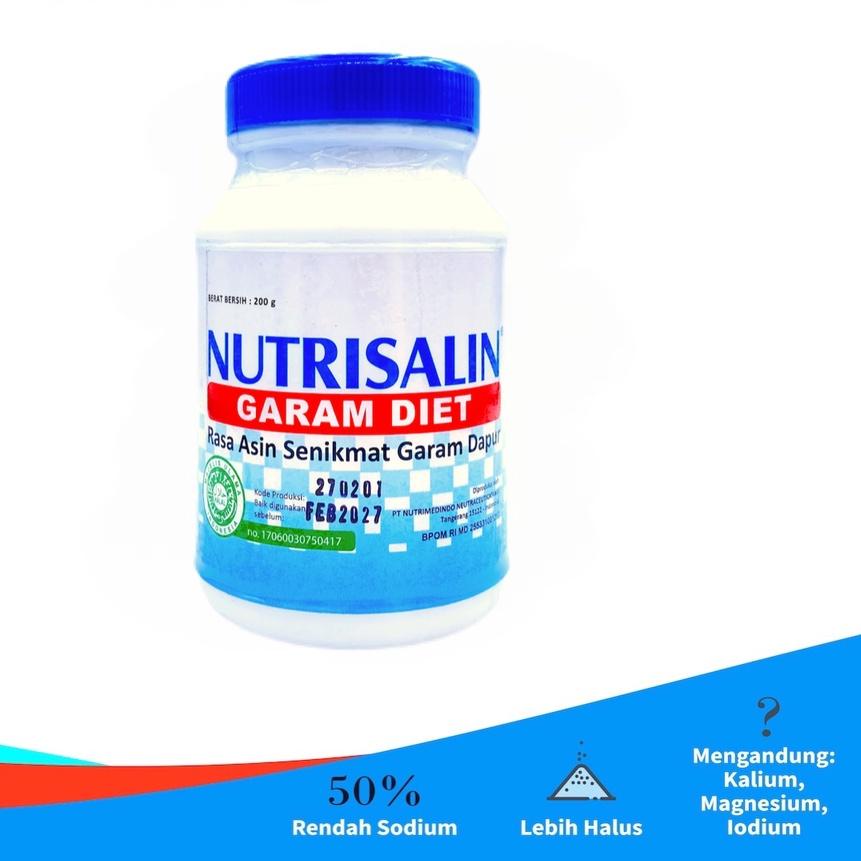

✧ Nutrisalin Garam Diet 200 gram ➢