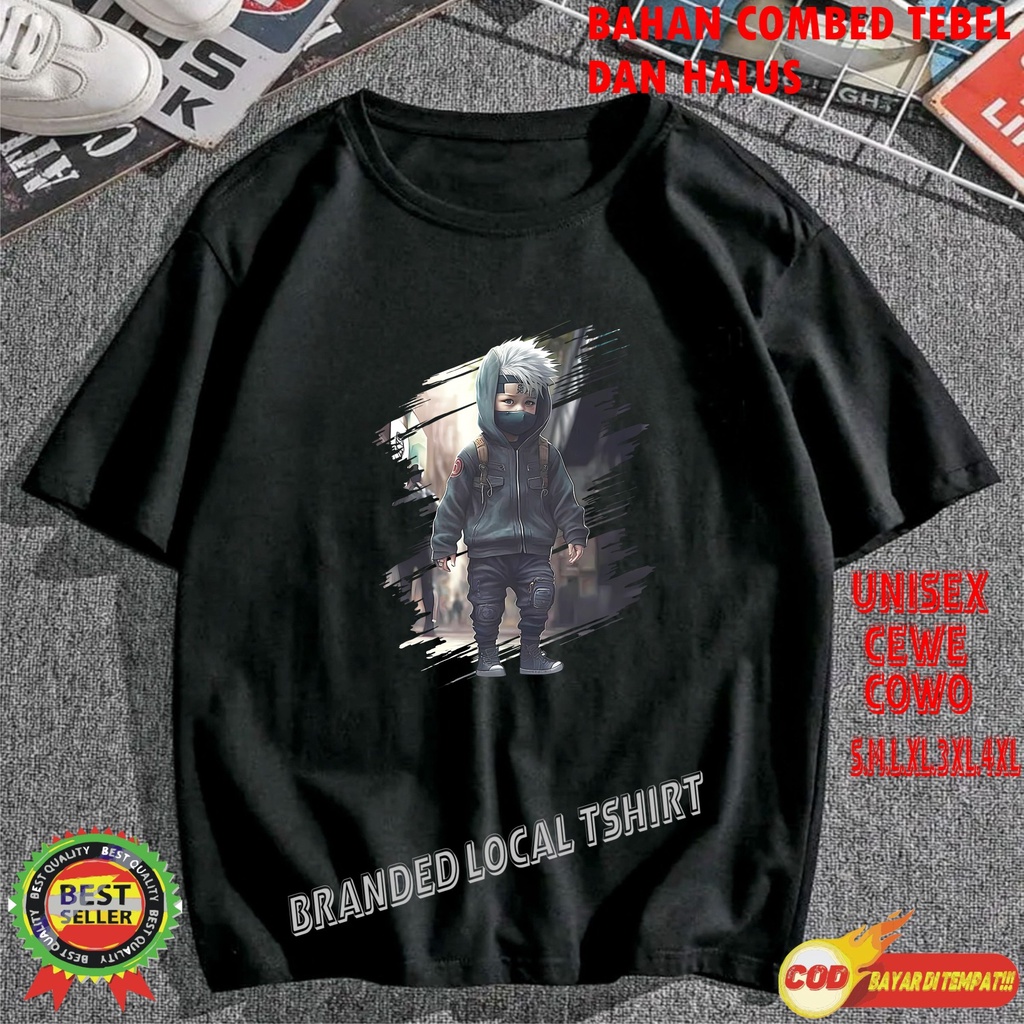 APPS Promo Kaos ANIME NARUTO AT SHAZUKE BERDIRI Kaos Terlaris Kualitas Terjamin/Kaos Murah /Pakaian Pria pakaian Wanita/Kaos Distro Pria Kaos Promo/Best Seller