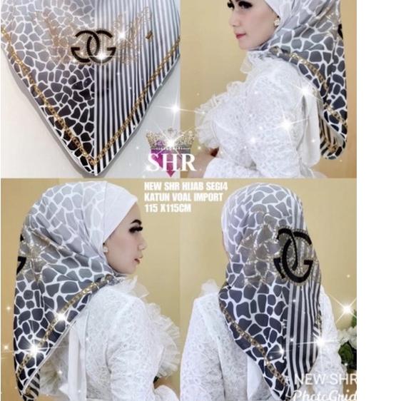 ❅ READY NE ORI SHR JILBAB SEGI EMPAT SHR GOOD QUALITY ➺
