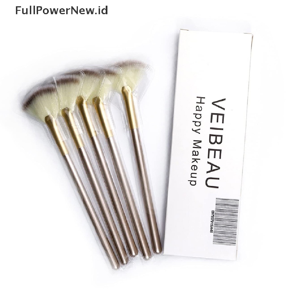 Power Sikat Makeup Setengah Lingkaran Lembut Rambut Persia Brush Foundation Highlight Kecil ID