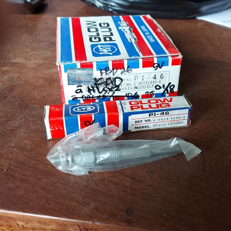 Glow Plug Busi Pemanas PI-46 Isuzu C190, KBD 26, KAD 5V