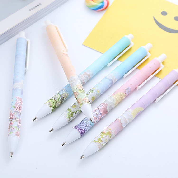 6pcs Pena Pulpen Pen Set Cetek Cetekan GM-ST0300