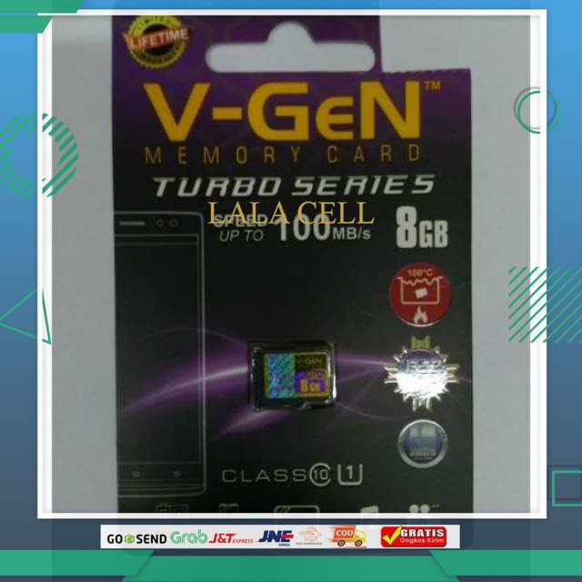 MMC V- Gen 8GB Class 10/MMC HP Micro SD
