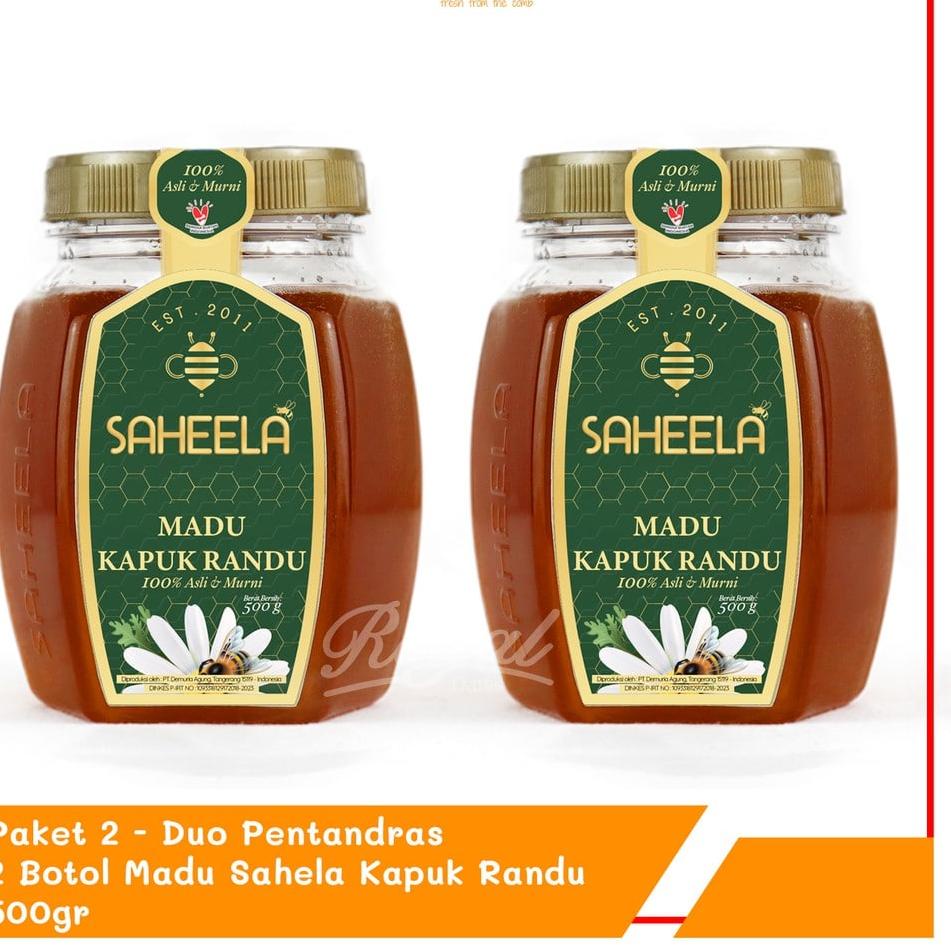 

✈ Saheela 2 Botol Murni Kapuk Randu Saheela 500gr [Paket Tenang] Berlisensi ✬