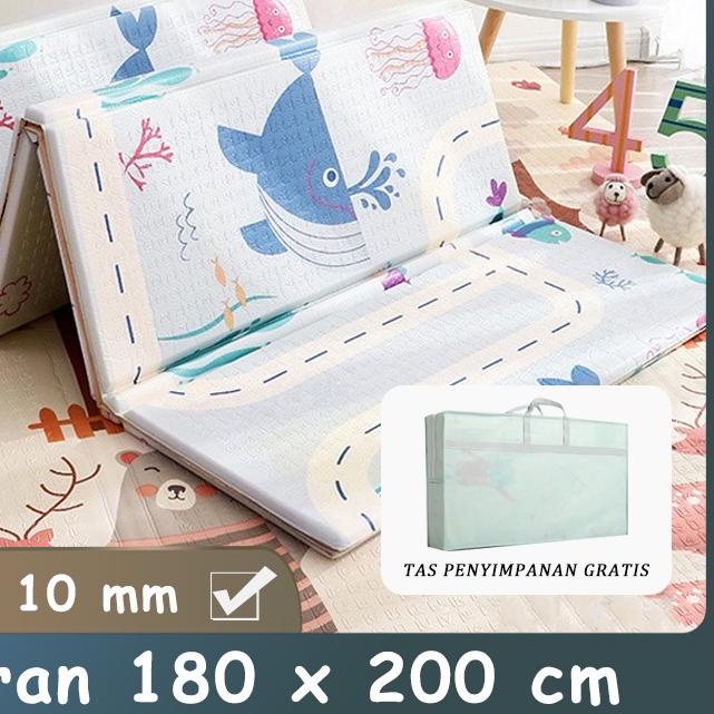 ◌ Playmat Lipat karpet bayi Playmat Bayi  cm Matras Bayi Playmat Foam Lipat ❃