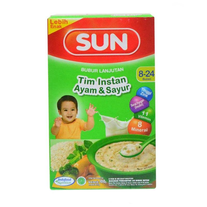SUN 8 TIM AYAM SAYUR 100