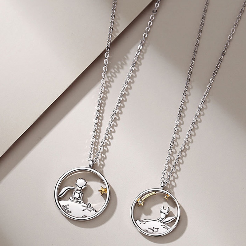 Kalung Bulat Fashion Alloy Prince Fox Untuk Wanita