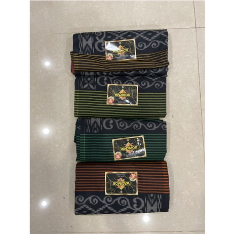 Sarung Tenun wadimor bermotif Balimoon/Balimoon harmonis/Bali top