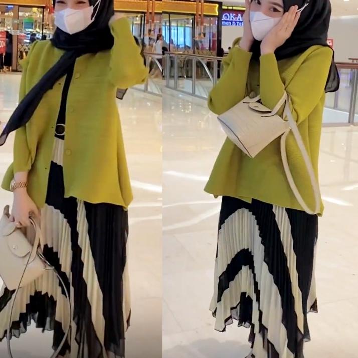 ➭ Asymetris Skirt (KHUSUS ROK) YSK 4124#* ➤