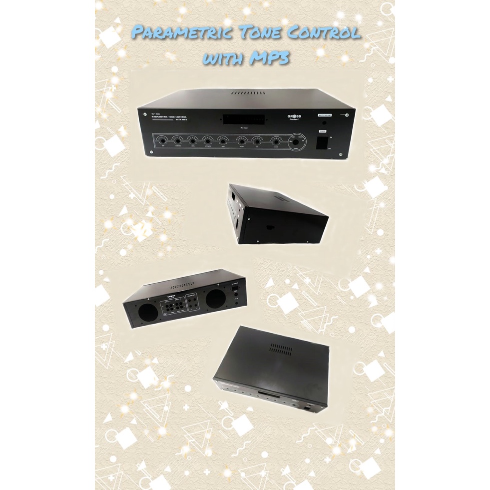 Box Parametric Tone Control with MP3 CLF9161