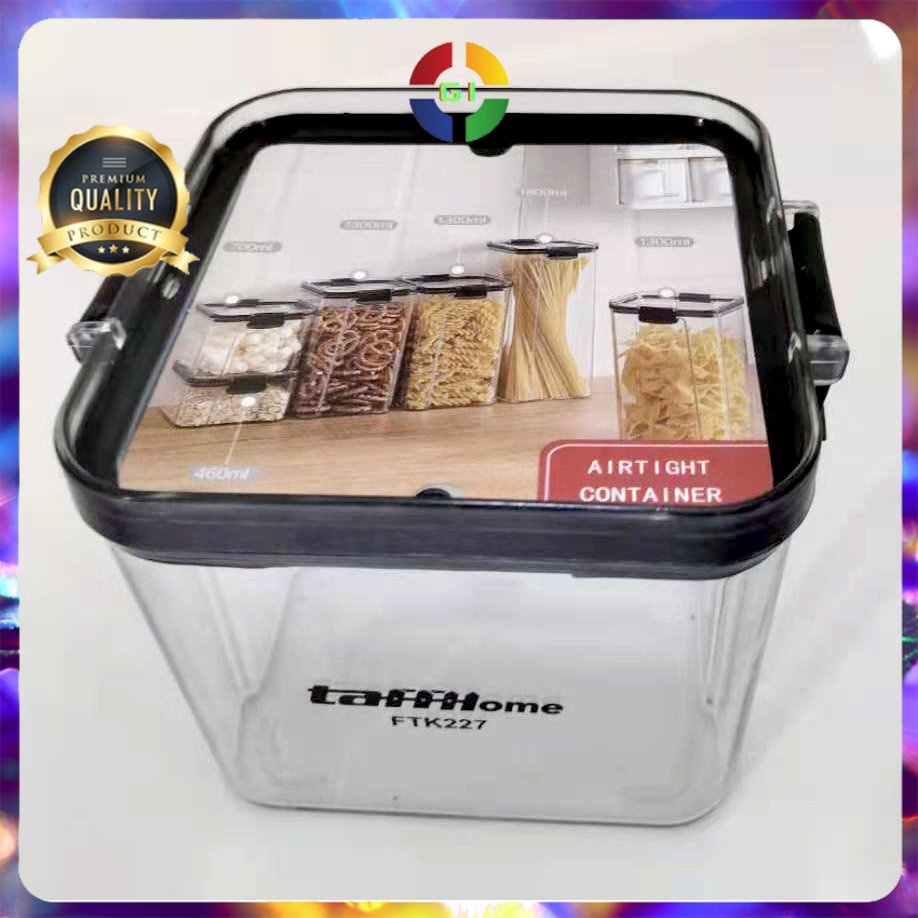 Toples Wadah Penyimpanan Makanan Food Storage Container 700ML - YF0086 - Transparent