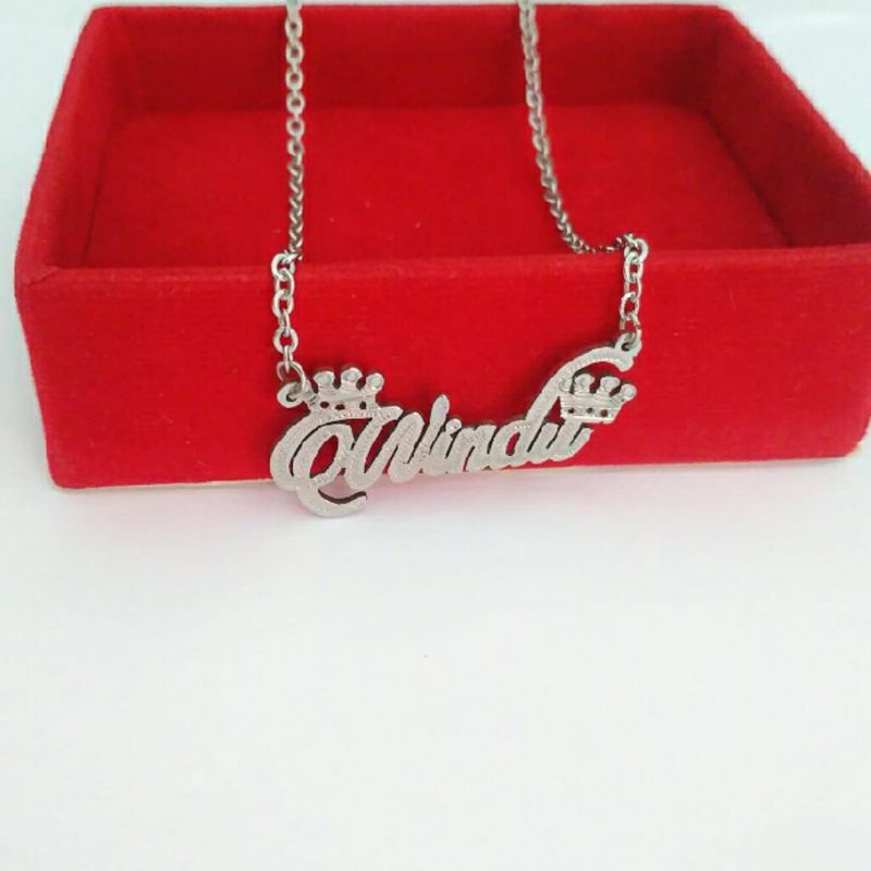 Kalung Ukir Nama Sendiri KN-0034