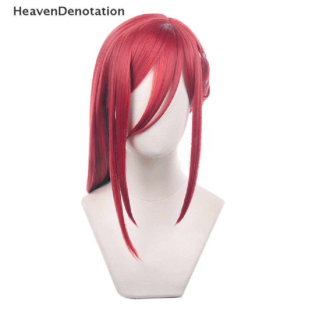 [HeavenDenotation] Anime Blue Lock Hyoma Chigiri Cosplay Wig Rambut Merah Tahan Panas Wig Rambut HDV