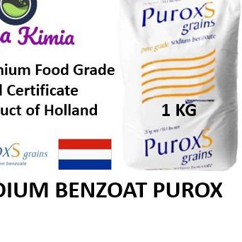 

℮ SODIUM BENZOATE PUROX (HOLLAND) / PENGAWET MAKAN - 1 KG ➢
