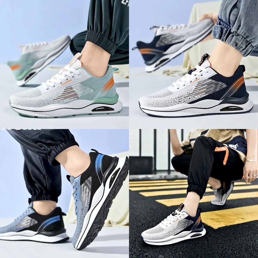 Sepatu Sneakers Pria 01227120 Trendi Kekinian Style Casual &amp; Modis Sneakers Hangout Fashionable