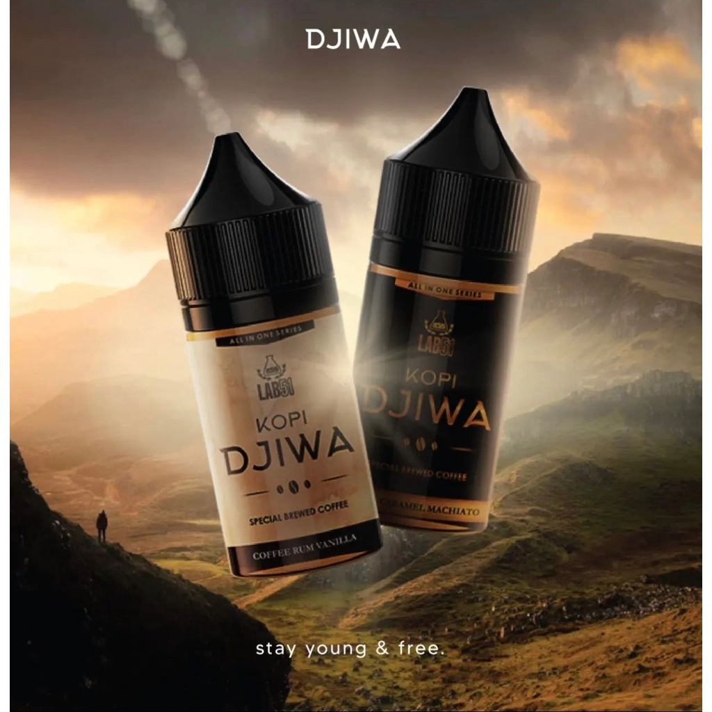 Kopi Djiwa Rum Vanilla Pods Friendly 30ML by LAB51