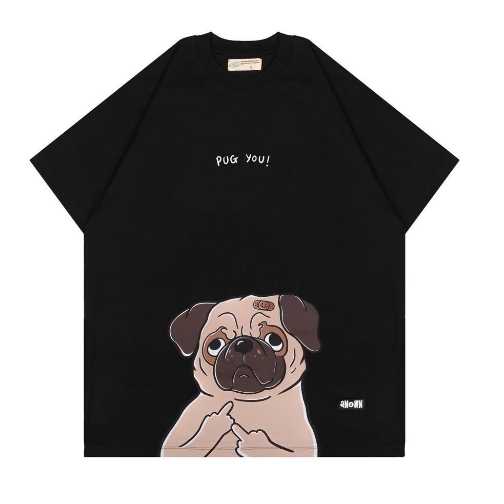 LANGSUNG ORDER PUG YOU T-SHIRT // BLACK