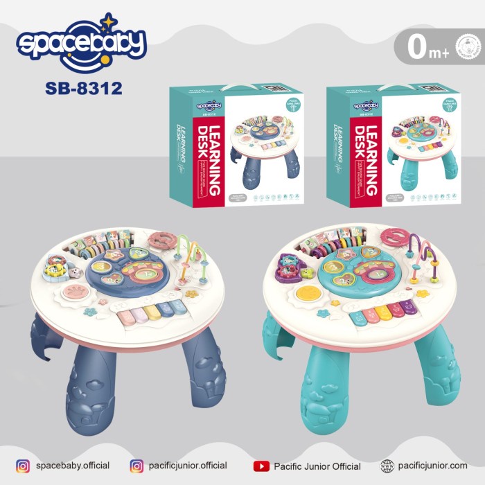 

Terlaris Learning Desk / Meja Belajar Spacebaby Sb 8312