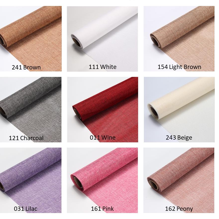 

Hadir Terkeren Flower Wrapping Paper Jute Korea / Karung Goni / Mesh Roll / Kertas Buket Bunga Florist