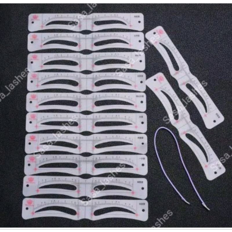 CETAKAN ALIS TALI 12 BENTUK CETAKAN ALIS