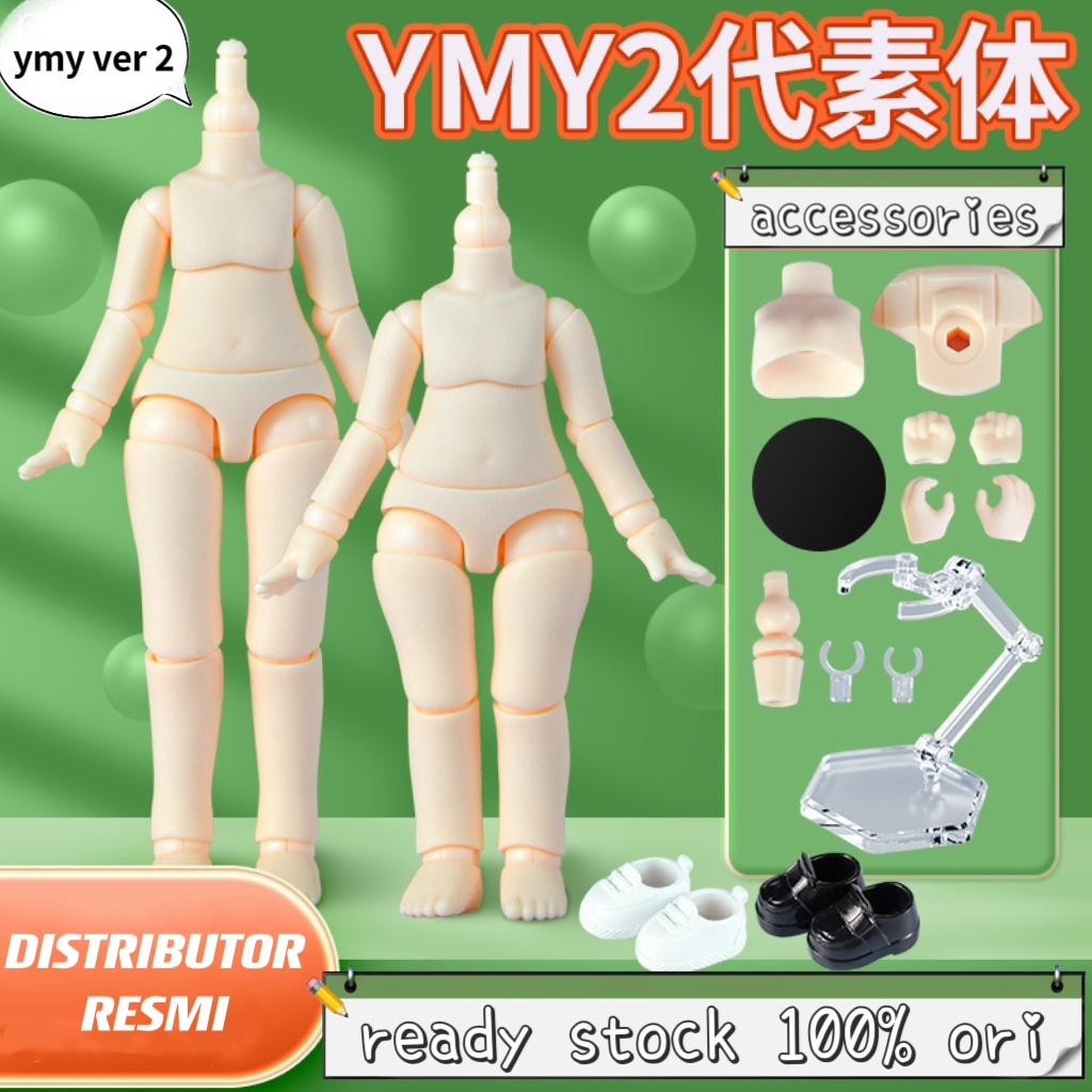 YMY DOLL BODY YMY VER.2 FOR NENDOROID GSC DISTRIBUTOR RESMI YMY GEN 2 READY STOCK