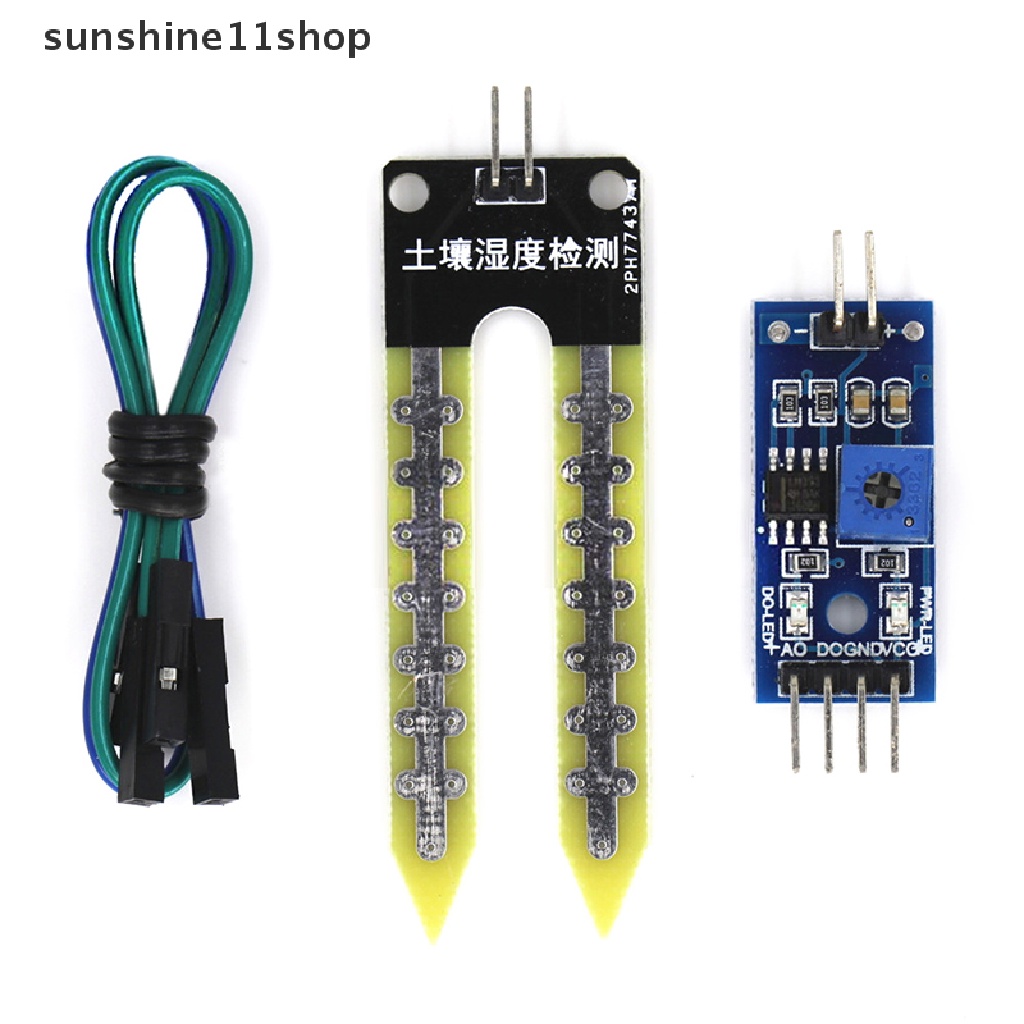 Sho Modul Sensor Kelembaban Tanah Kapasitif/Soil Humidity Digital Display Relay Control Module Penyiraman Otomatis Untuk Arduino N