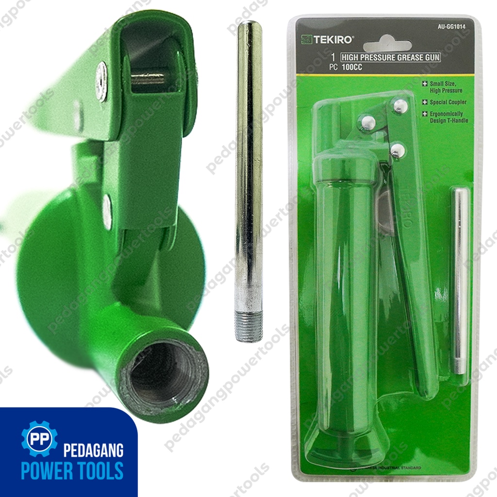 TEKIRO POMPA GEMUK TANGAN 100 CC MINI HAND GREASE GUN AU-GG1014