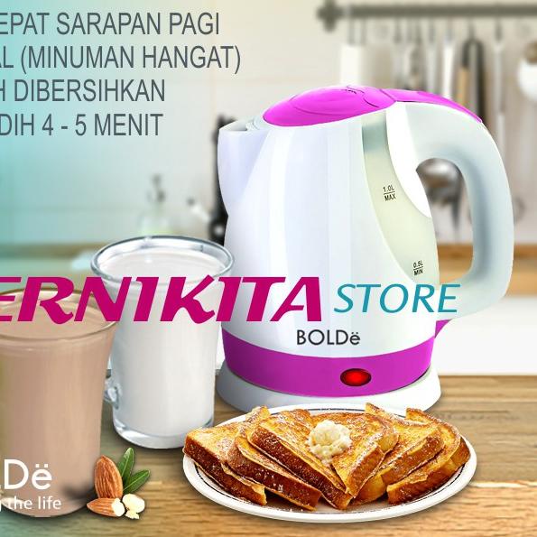❀ BOLDe SUPER KETTLE - Teko Listrik Pemanas Air ♜